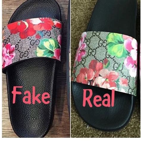 fake gucci slides sale|how to authenticate gucci slides.